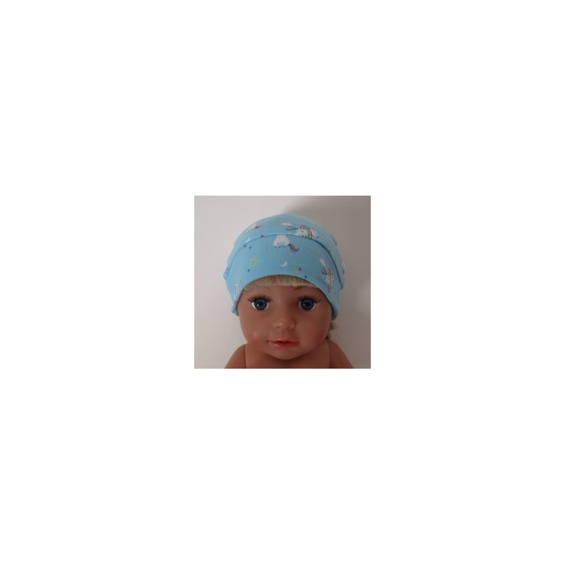 mutsje blauw eenhoorns baby born 43cm