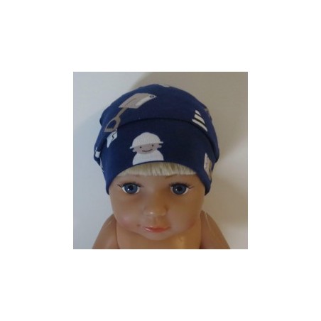 mutsje blauw bouw baby born 43cm