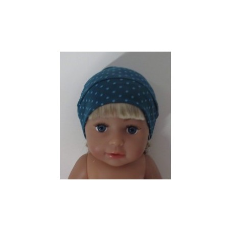 mutsje groen met stippen groen  baby born 43cm
