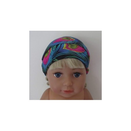 mutsje pauw veren baby born 43cm