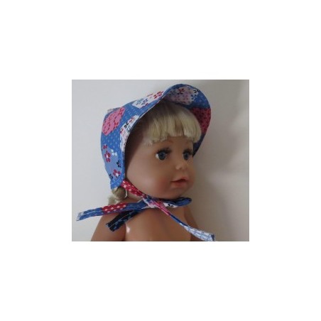 hoedje blauw baby born 43cm