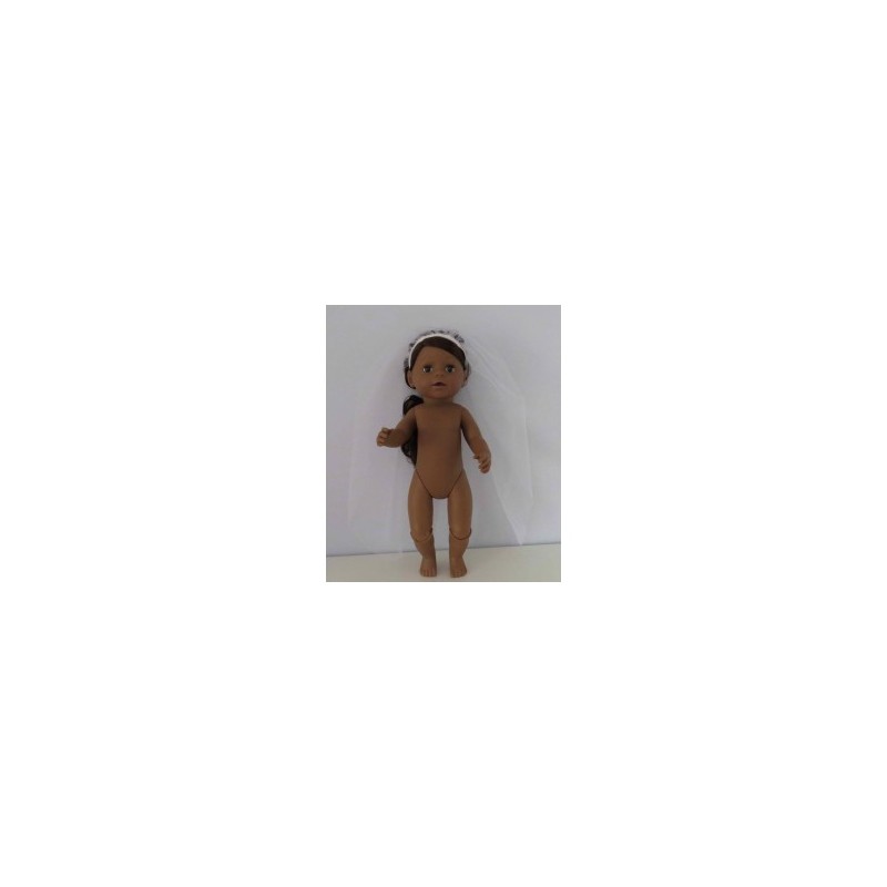 bruids sluier baby born 43cm