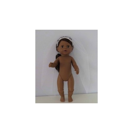 bruids sluier baby born 43cm