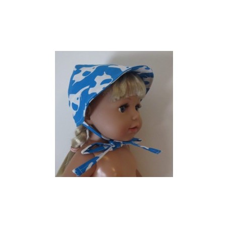 hoedje blauw olifanten  baby born 43cm