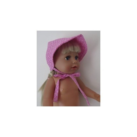 hoedje roze baby born 43cm