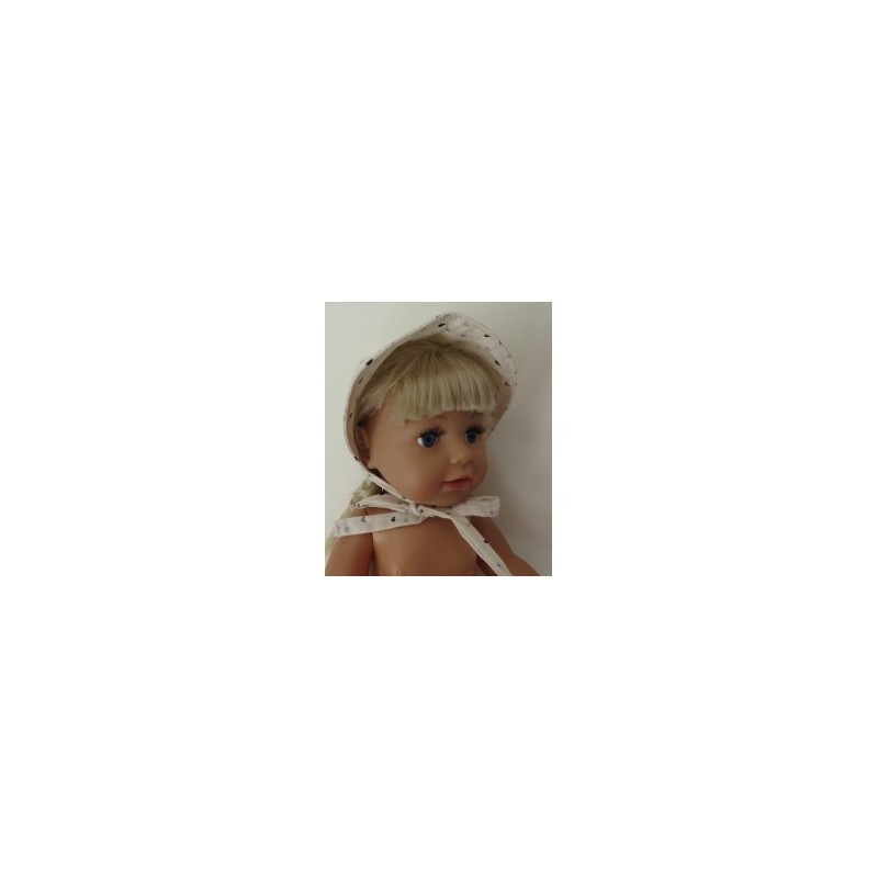 hoedje hartjes  baby born 43cm