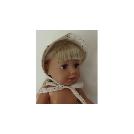 hoedje hartjes  baby born 43cm