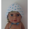 mutsje blauw sterren  baby born 43cm