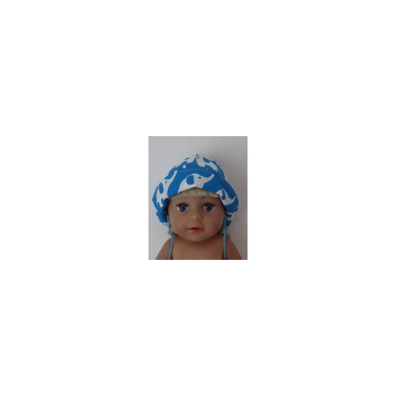 mutsje blauw olifanten baby born 43cm