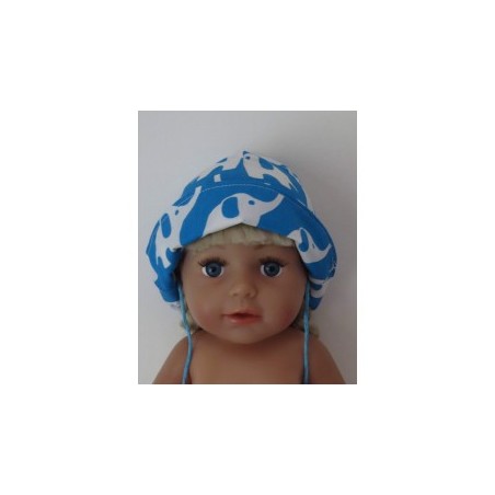 mutsje blauw olifanten baby born 43cm