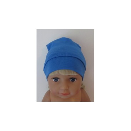 mutsje blauw baby born 43cm