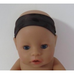 haarband bruin  baby born 43cm