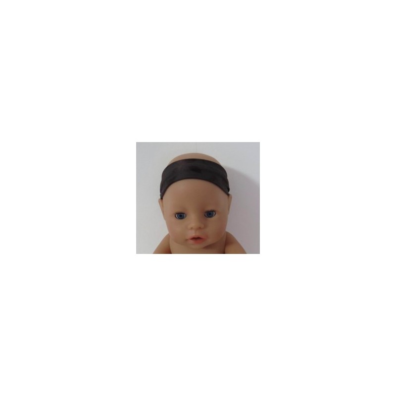 haarband bruin  baby born 43cm