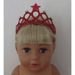 kroontje rood baby born 43cm