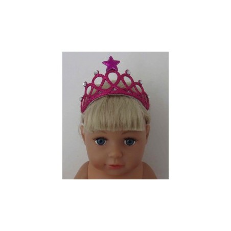 kroontje hard roze baby born 43cm