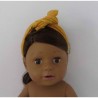 haarstrik oker geel  baby born 43cm
