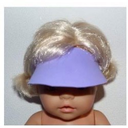 zonneklep paars baby born 43cm