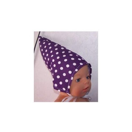 puntmutsje paars baby born 43cm