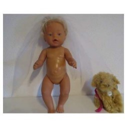 bruids sluier baby born 43cm