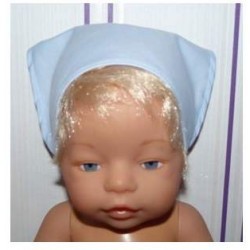 bandana licht blauw baby born 43cm