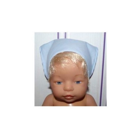 bandana licht blauw baby born 43cm