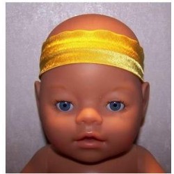 haarband geel  baby born 43cm