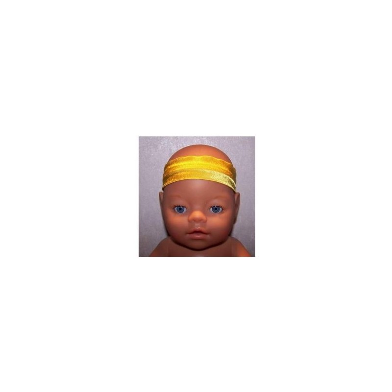 haarband geel  baby born 43cm
