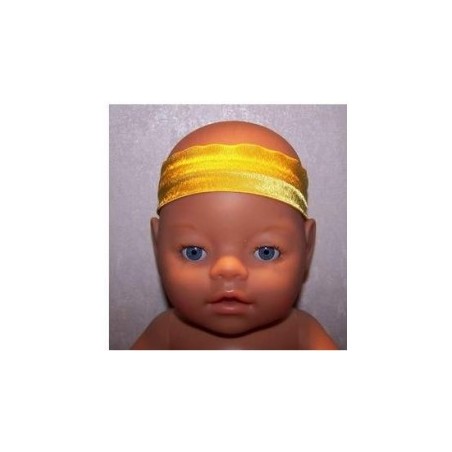 haarband geel  baby born 43cm