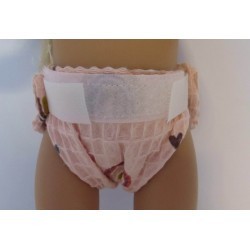 luier roze regenboog baby born little 36cm