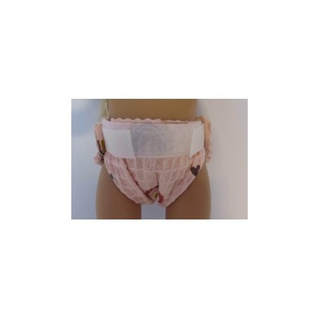luier roze regenboog baby born little 36cm