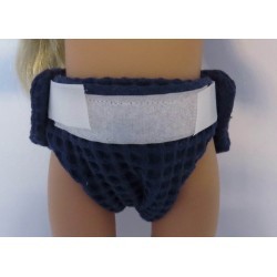 luier donker blauw baby born little 36cm