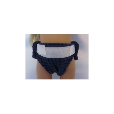 luier donker blauw baby born little 36cm