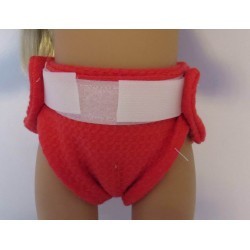 luier rood baby born little 36cm