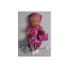 matrozen setje hard roze baby born 43cm