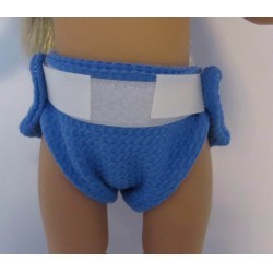 luier blauw baby born little 36cm