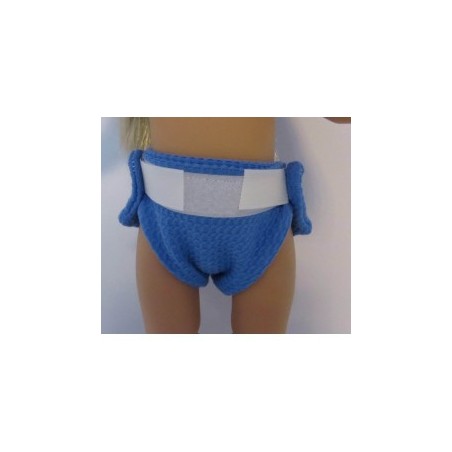 luier blauw baby born little 36cm