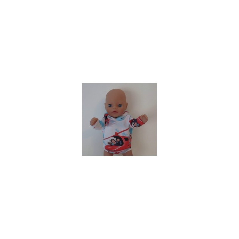 capuchontrui peter post baby born little 36cm
