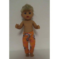 legging trollz baby born little 36cm