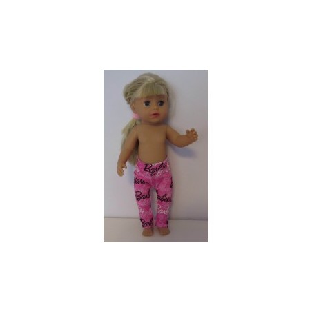 legging barbie baby born little 36cm