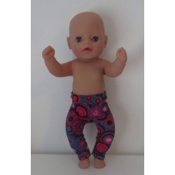 legging groen circels baby born little 36cm