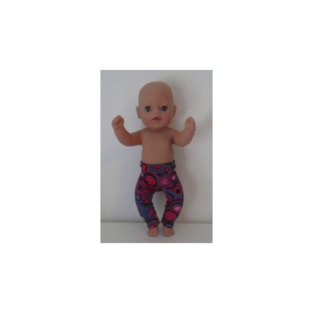 legging groen circels baby born little 36cm