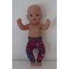 legging groen circels baby born little 36cm
