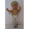 legging tover met dieren baby born little 36cm