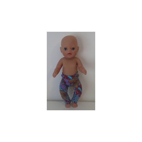 legging gebloemd baby born little 36cm