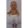 korte legging wit baby born little 36cm