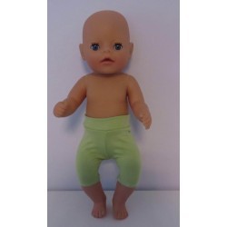 korte legging groen baby born little 36cm
