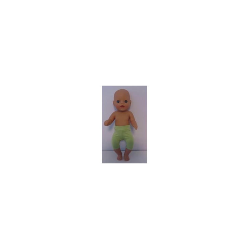 korte legging groen baby born little 36cm