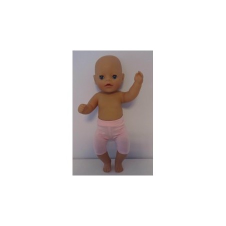 korte legging roze glimmend baby born little 36cm