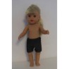 korte broek zwart baby born little 36cm