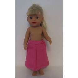 rok hard roze baby born little 36cm